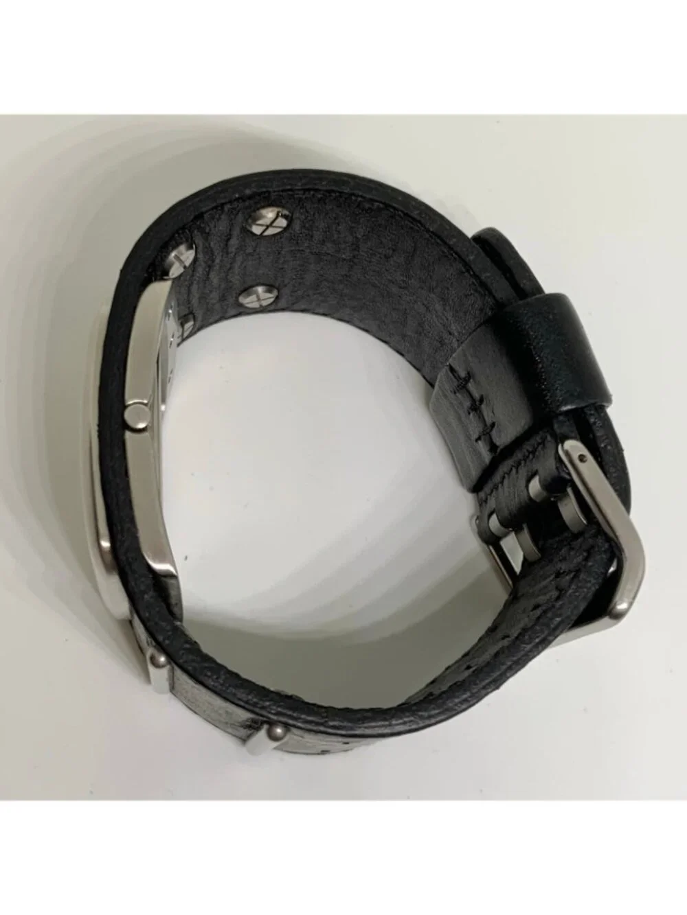 Nixon Royalty The Duke Watch 38mm real Diamond Swiss parts Leather Band running